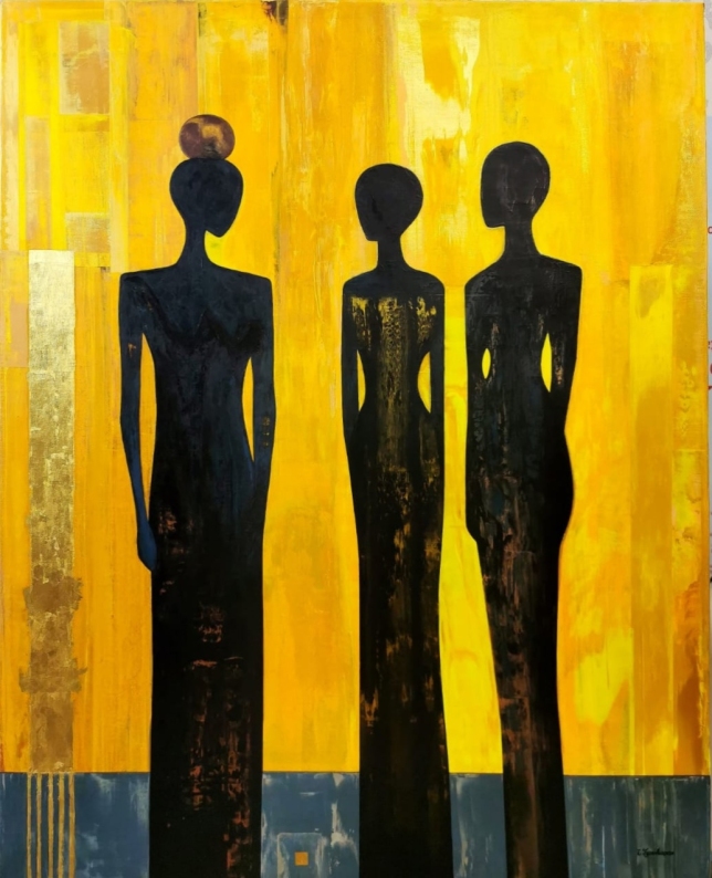 Painting for sale online - BASTET