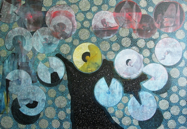 Painting for sale online - Dandelions