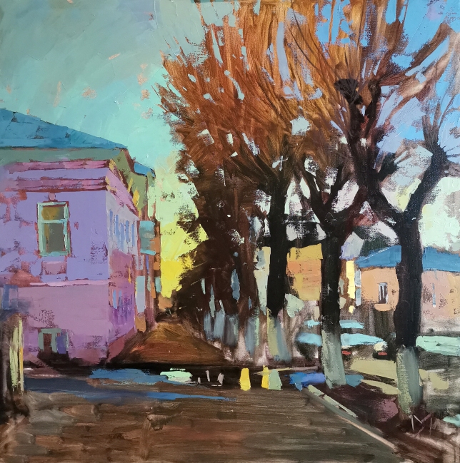 Painting for sale online - Spring evening