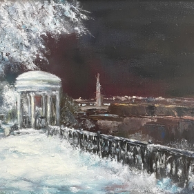 Painting for sale online - WINTER VOLGOGRAD