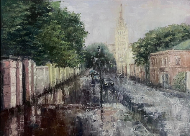 Painting for sale online - MOSCOW LANE