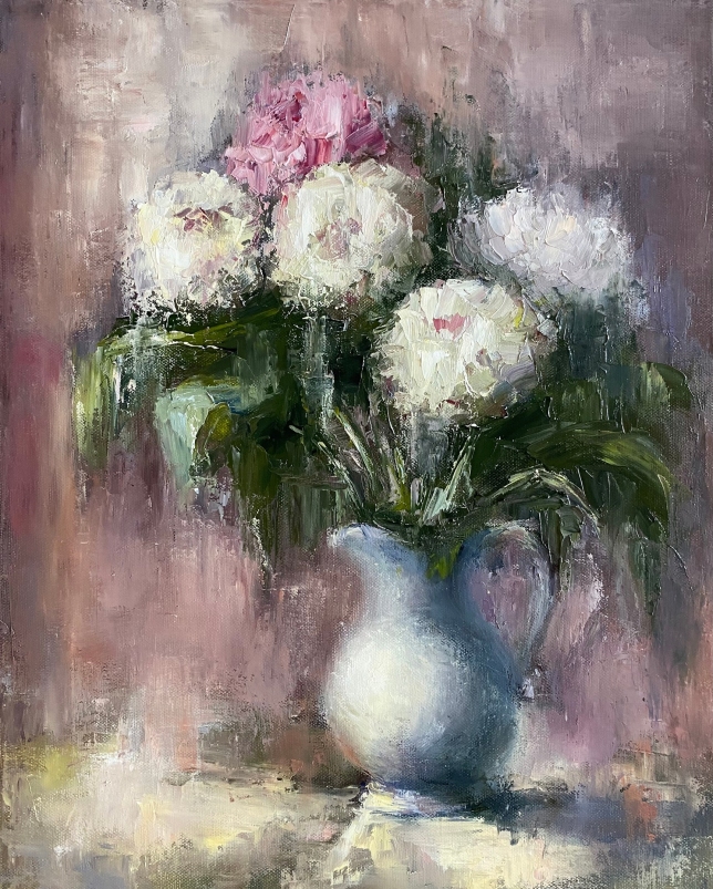 Painting for sale online - CHRYSANTHEMUMS