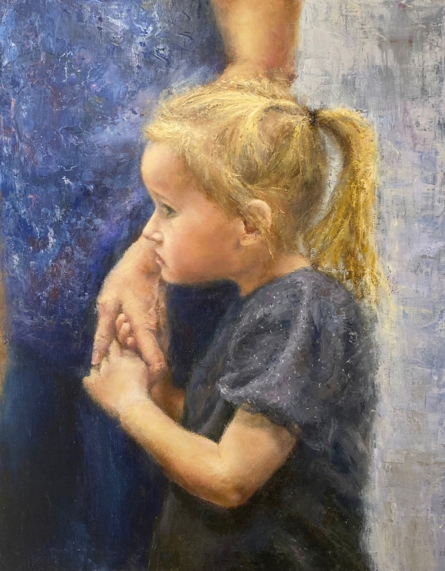 Painting for sale online - By the hand