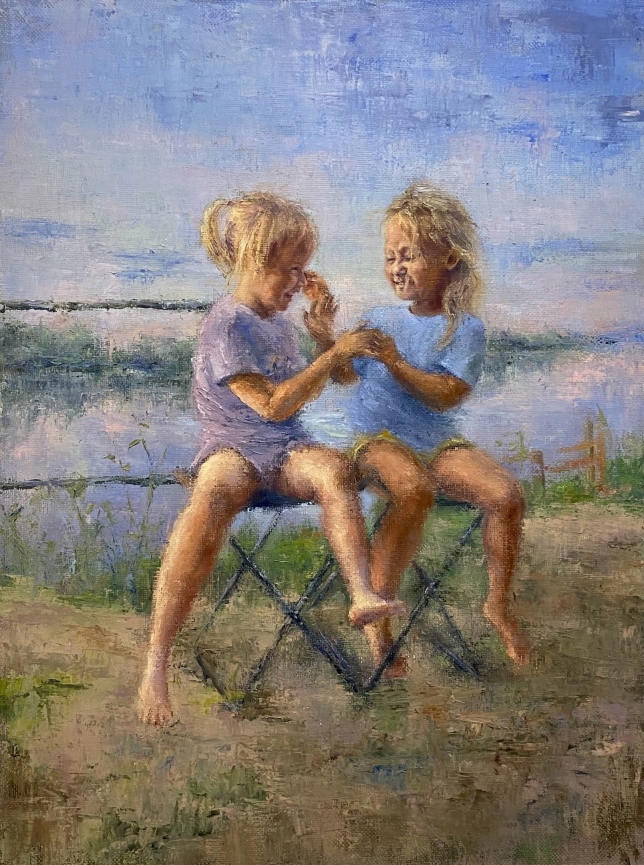 Painting for sale online - Childhood