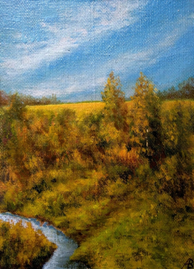 Painting for sale online - The Autumn Languor 