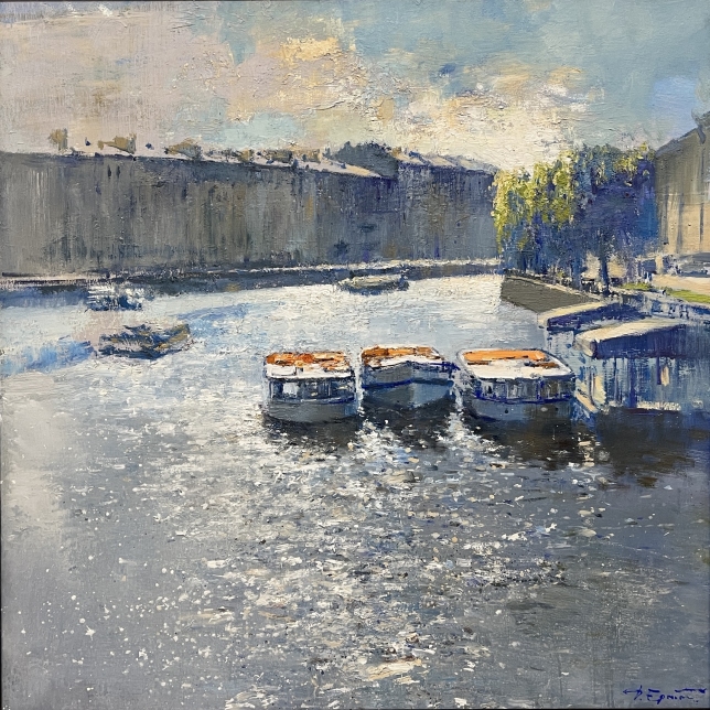 Painting for sale online - Fontanka