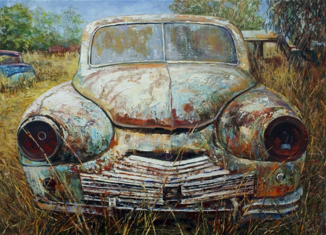 Painting for sale online - Retro cars