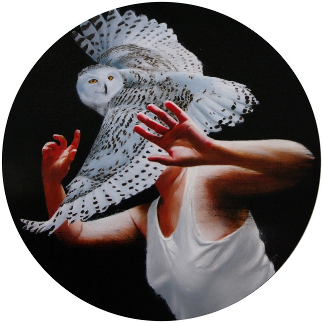 Painting for sale online - The legend of the Polar Owl