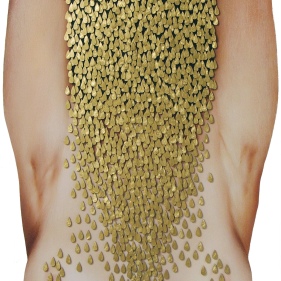 Painting for sale online - Two thousand raindrops (Danae)