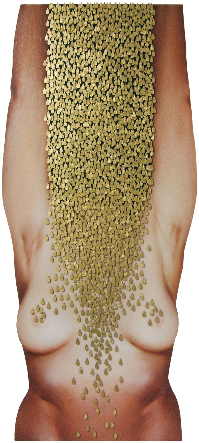 Painting for sale online - Two thousand raindrops (Danae)