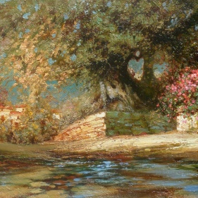 Painting for sale online - Southern landscape