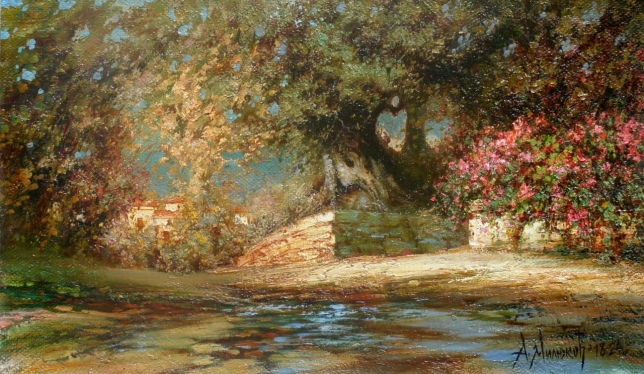 Painting for sale online - Southern landscape
