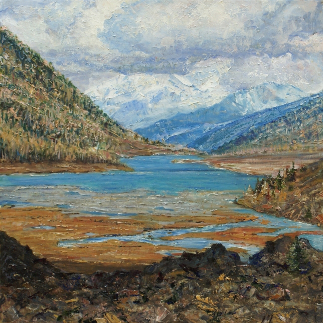 Painting for sale online - Mountains