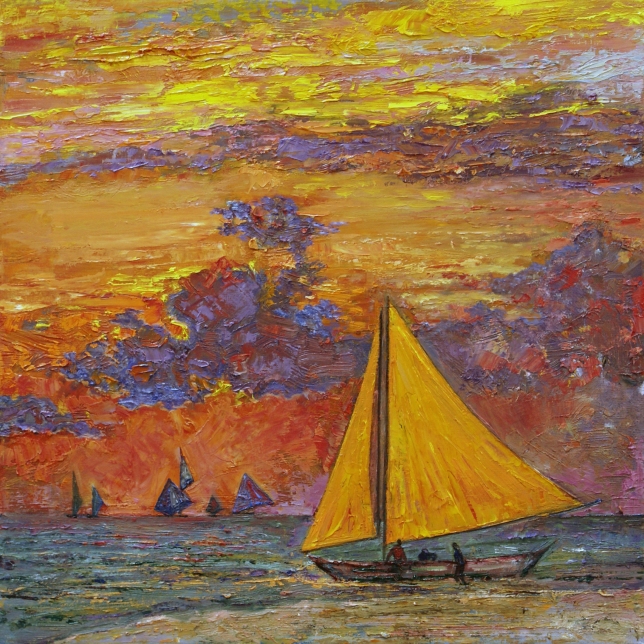 Painting for sale online - Sunset