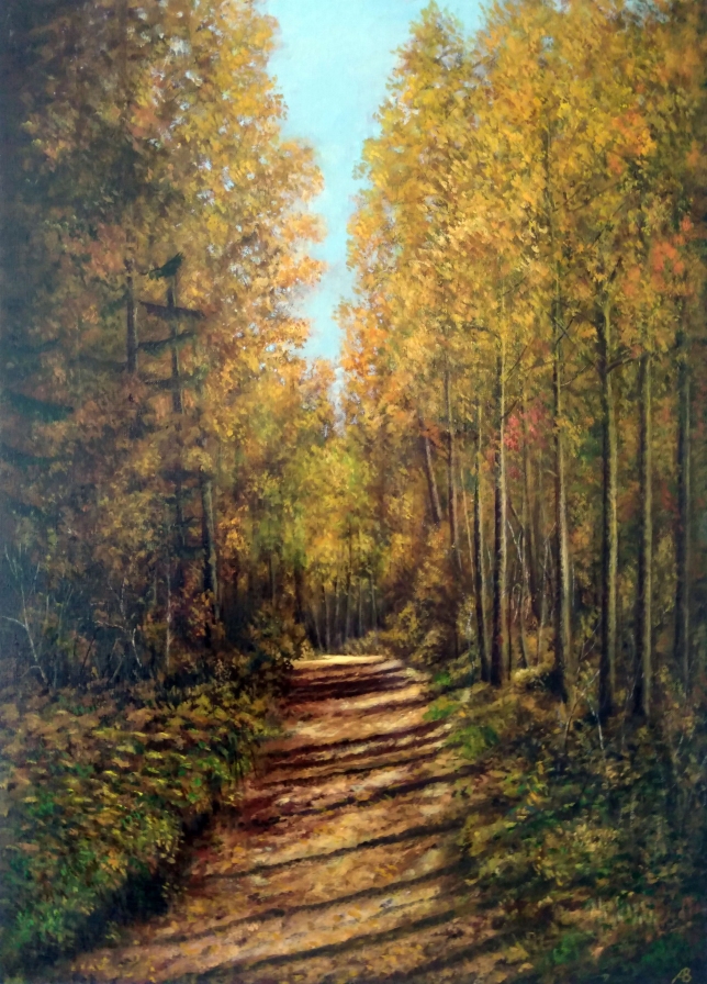 Painting for sale online - In Our Forest 
