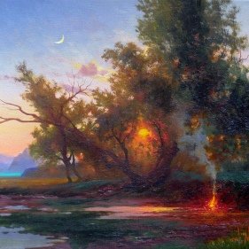 Painting for sale online - Southern Dawn