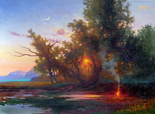 Painting for sale online - Southern Dawn