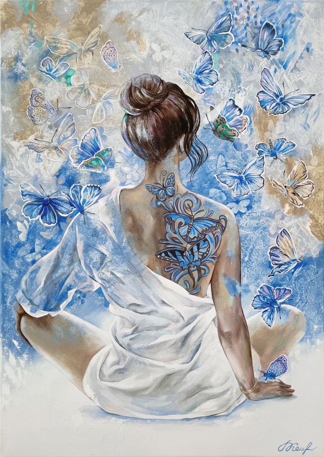 Painting for sale online - Away from the cocoon