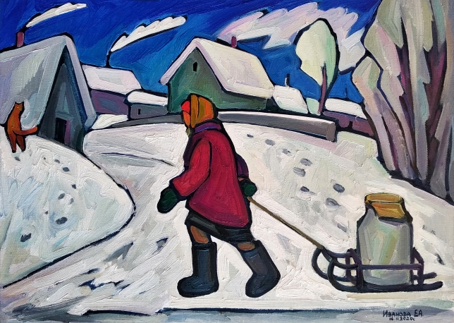 Painting for sale online - Lubka