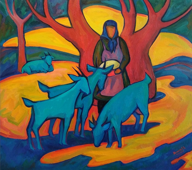 Painting for sale online - June