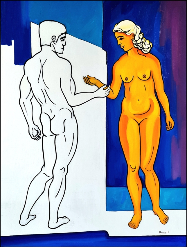 Painting for sale online - Muse