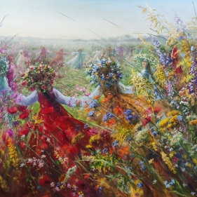 Painting for sale online - Round dances of all nations