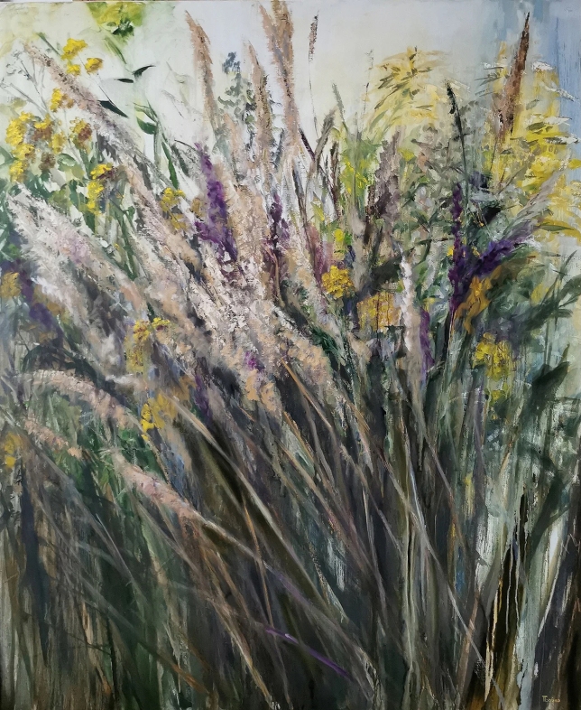 Painting for sale online - The scent of autumn grasses