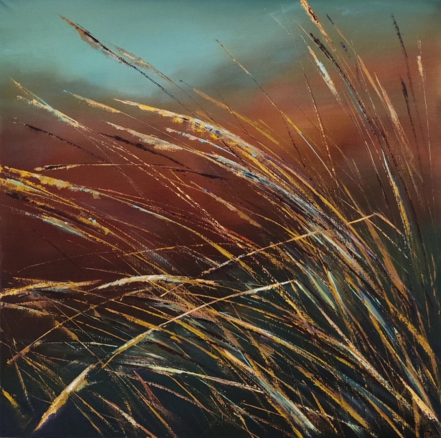 Painting for sale online - Grass melody