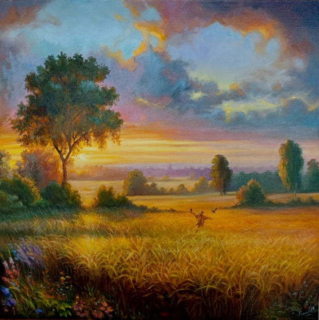 Painting for sale online - Scarecrow