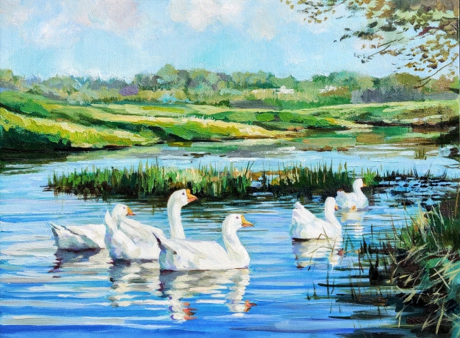 Painting for sale online - Walk