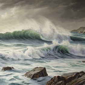 Painting for sale online - The Sea’s Rhymes