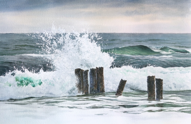 Painting for sale online - Rise and Fall