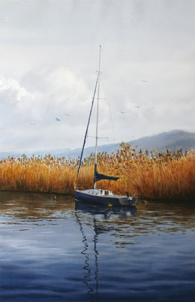 Painting for sale online - Missed the Sea