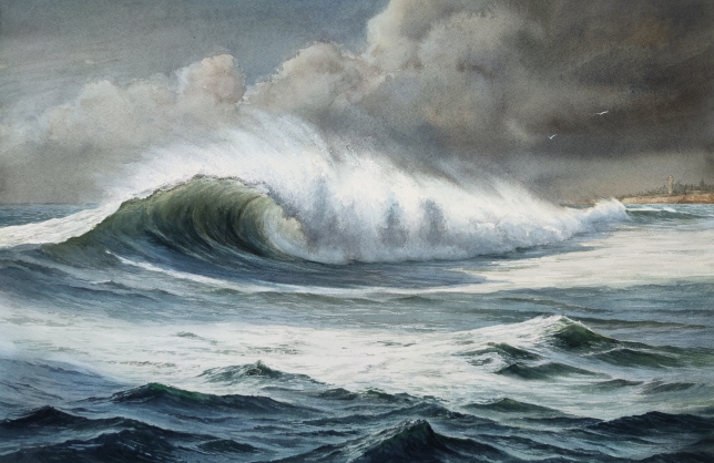 Painting for sale online - Playing with the Wind