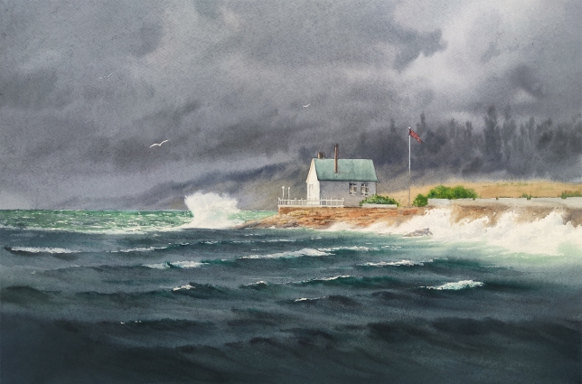 Painting for sale online - Guardians of the Shore