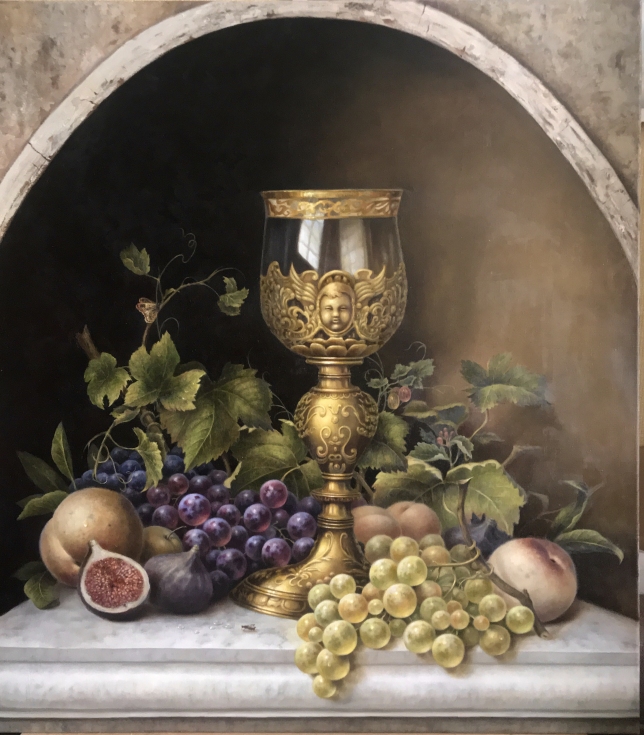 Painting for sale online - Golden bowl