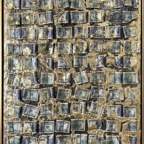 Painting for sale online - The Secret Behind the Green and Gold