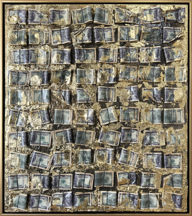 Painting for sale online - The Secret Behind the Green and Gold