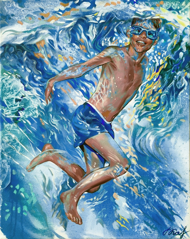 Painting for sale online - Pool II