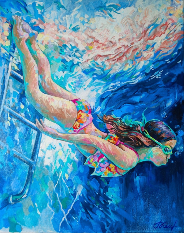 Painting for sale online - Pool I