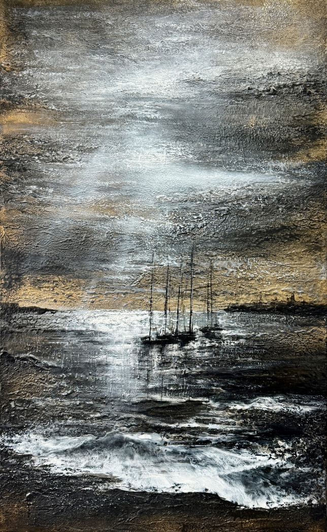 Painting for sale online - Journey Through Vibrations