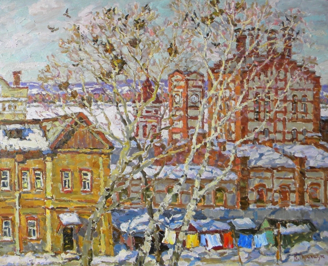Painting for sale online - Springtime Samara