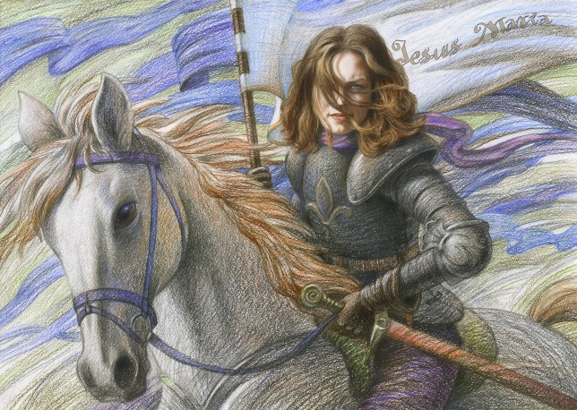 Painting for sale online - JEANNE D'ARC