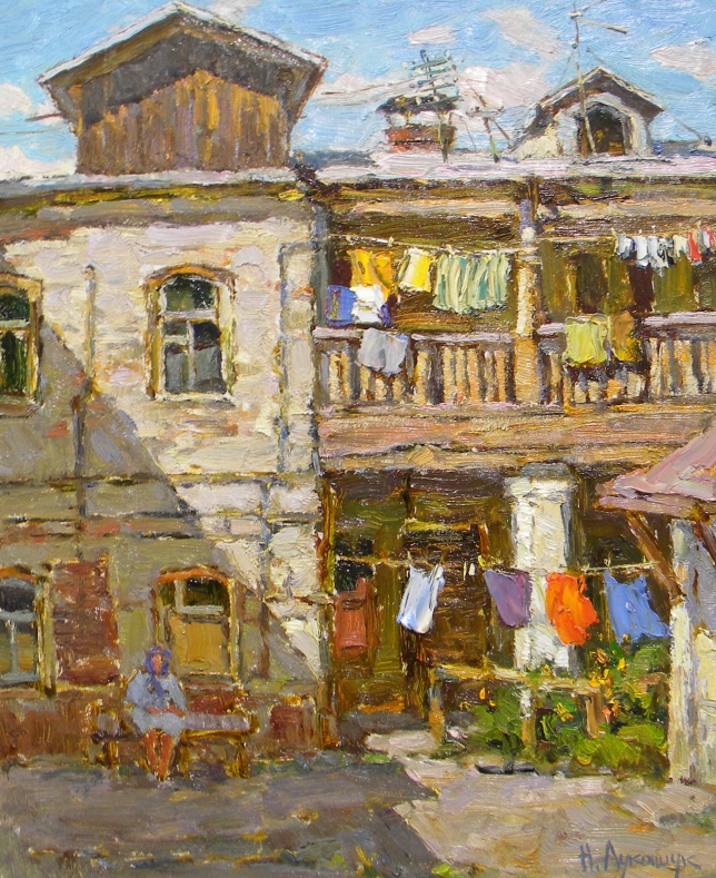 Painting for sale online - The Old House in Samara