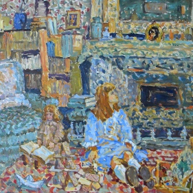 Painting for sale online - Alice Visiting Vuillard 2