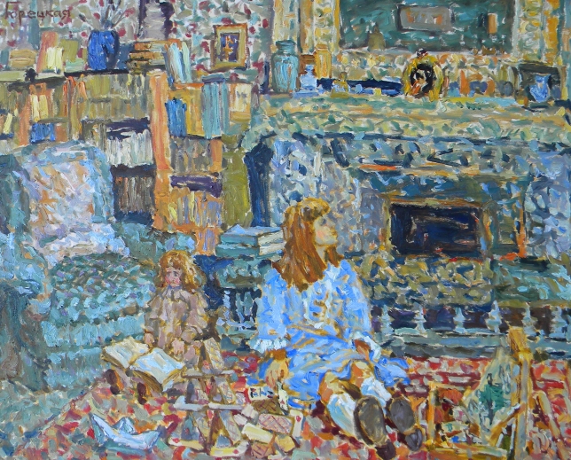Painting for sale online - Alice Visiting Vuillard 2