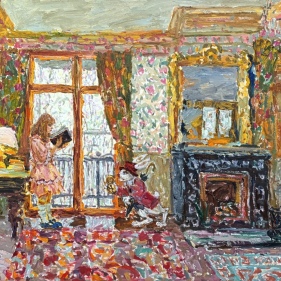Painting for sale online - Alice Visiting Vuillard 1