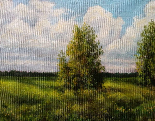 Painting for sale online - The Middle of the Summer 