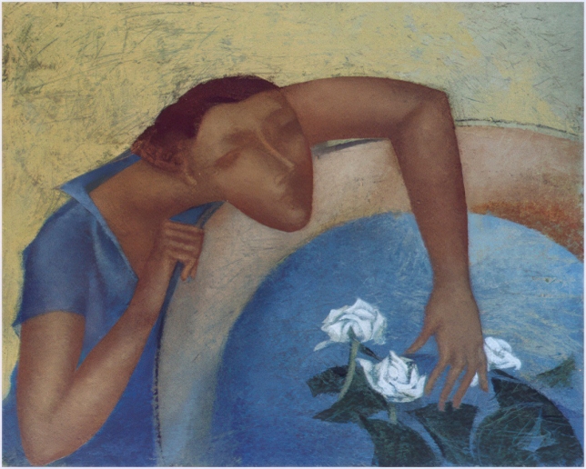 Painting for sale online - Contemplation