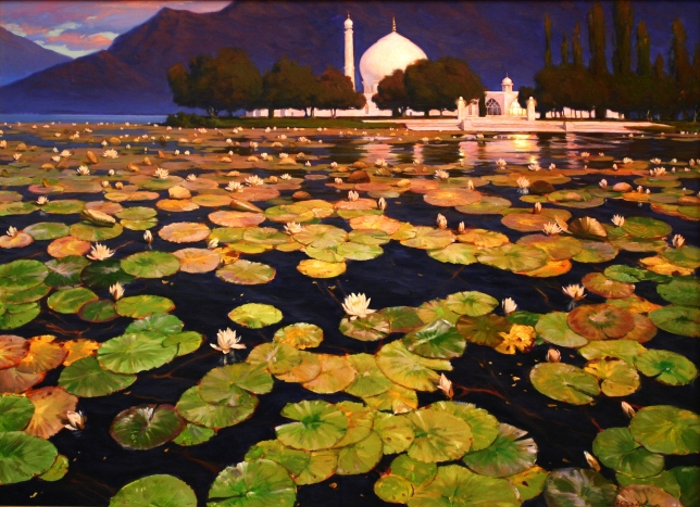 Painting for sale online - Om mani padme hum